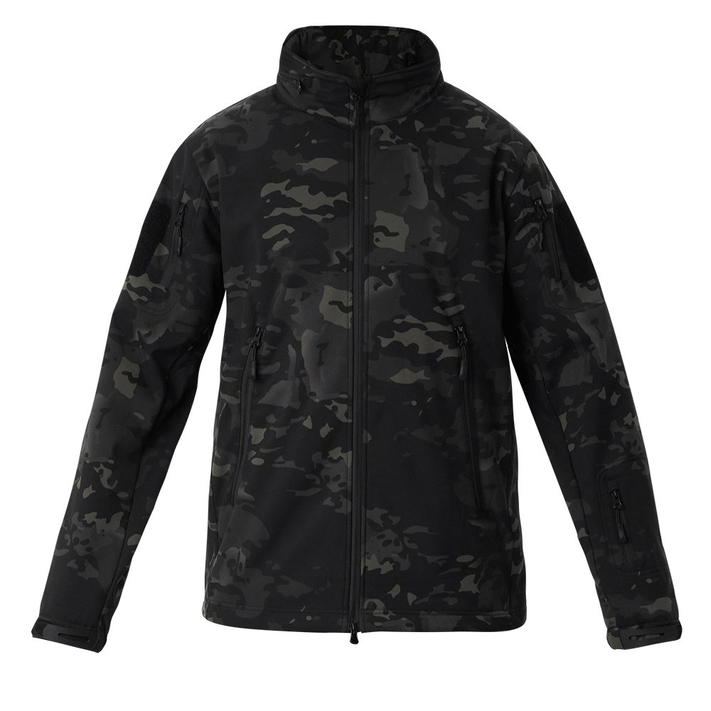 【25AW】FUSION FIT TACTICAL JACKET BLACK48 Jaqueta BRForce Altitude 2.0 - Warskin Black